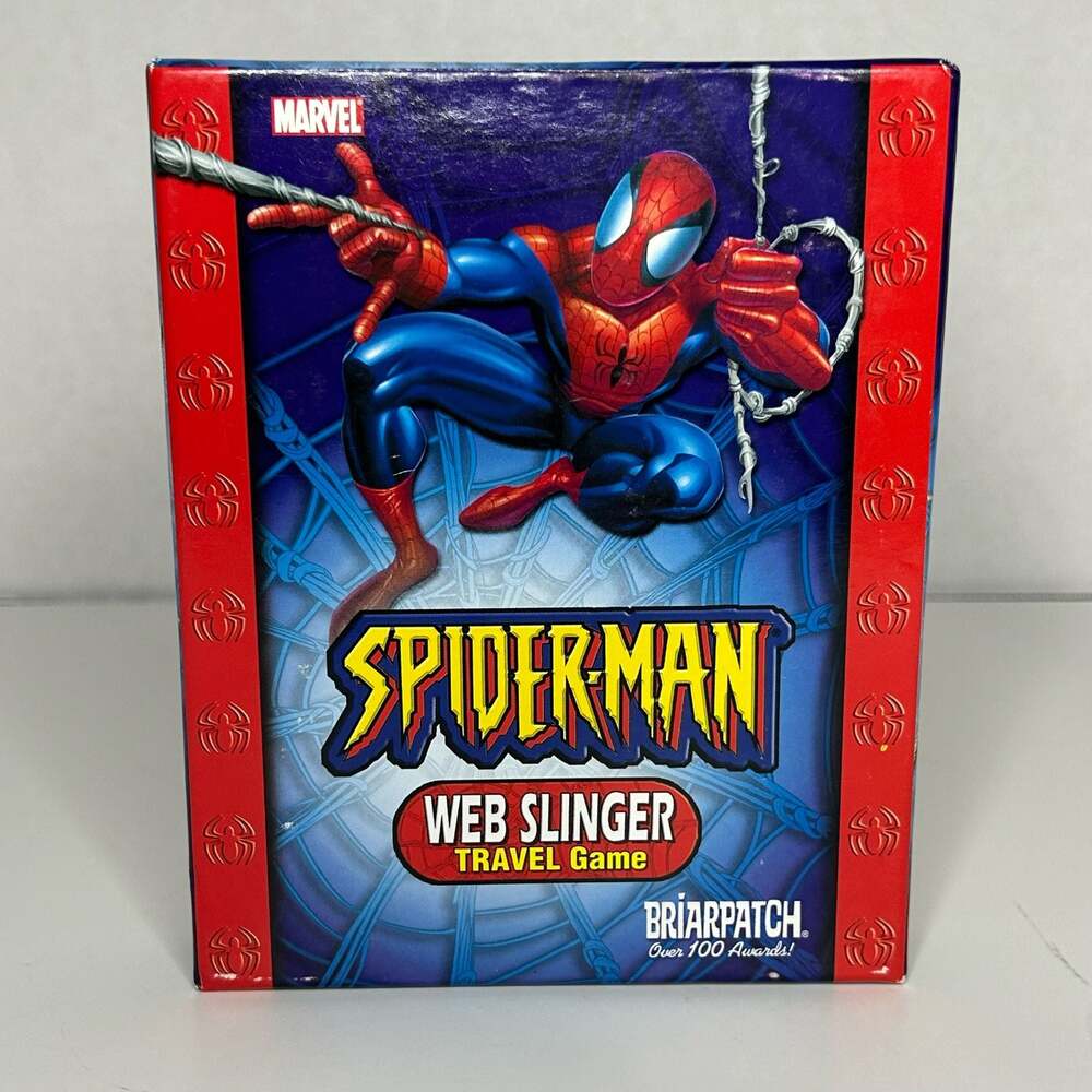 Marvel Spider-Man Web Slinger Travel Card Game by Briarpatch (2005)